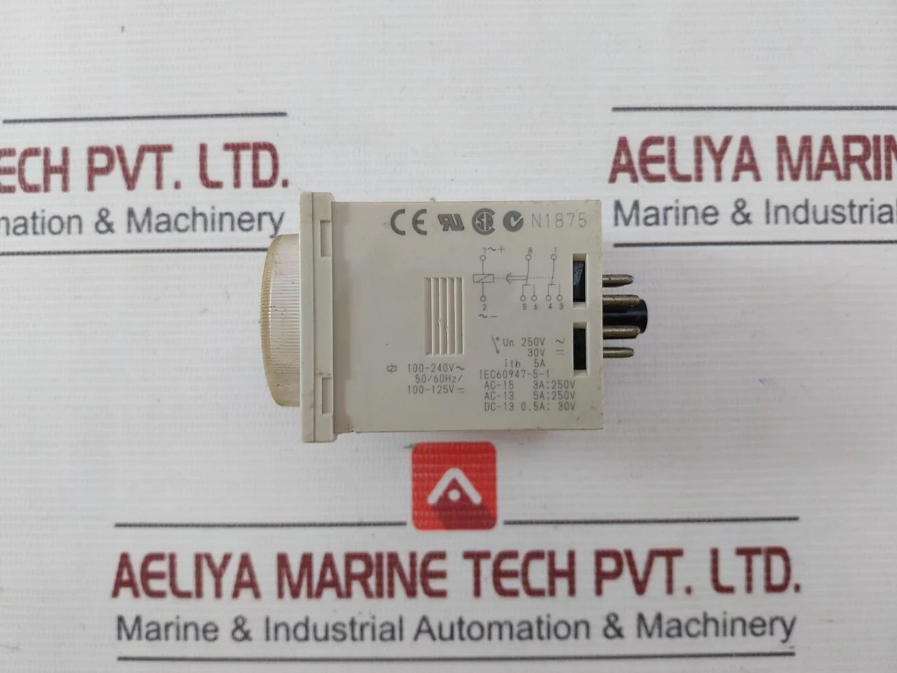 Omron H3Cr-a8E Solid-state Timer 0-30Sec 100-240 Vac 50/60Hz/100-125Vdc - Image 8