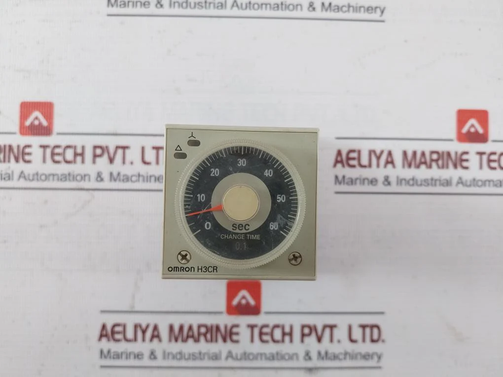 Omron H3Cr-g8L-30 Solid State Timer P2Cf-08 100/110/120Vac 50/60Hz 0-60Sec 5A - Image 2