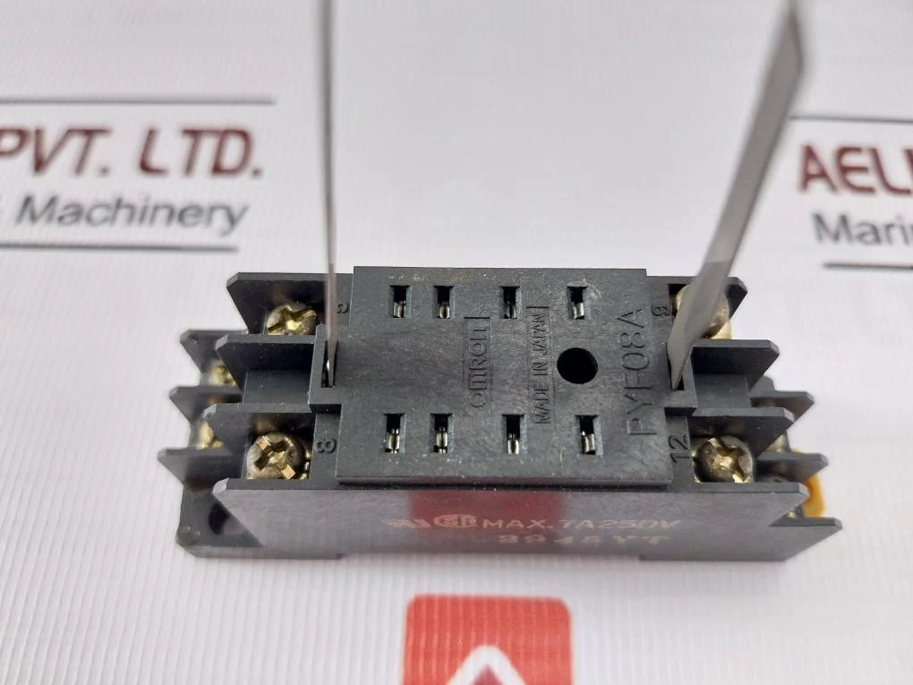 Omron H3Y-2 Timer Relay With Base 0-120 Sec Ac250V~. Dc30V--- Pyf08A - Image 13