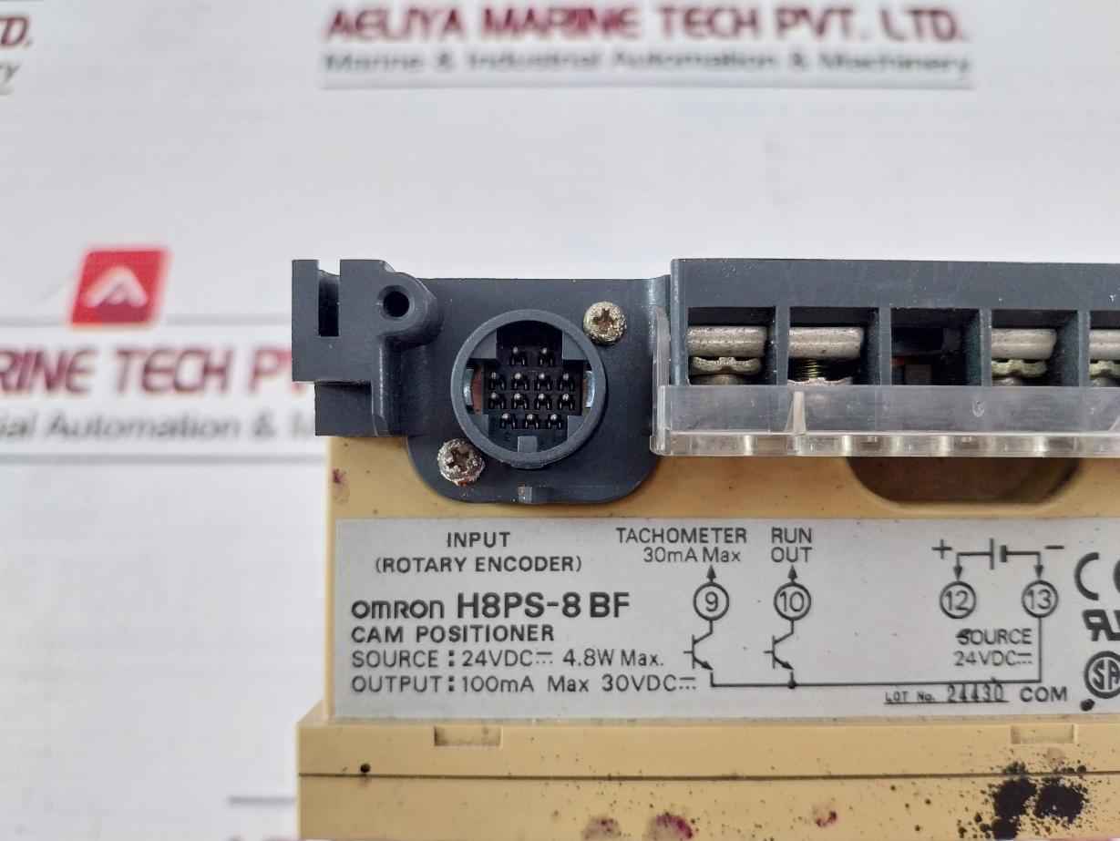 Omron H8Ps-8 Bf Cam Positioner 30Ma Max 24Vdc 4.8W Max Not Working - Image 8