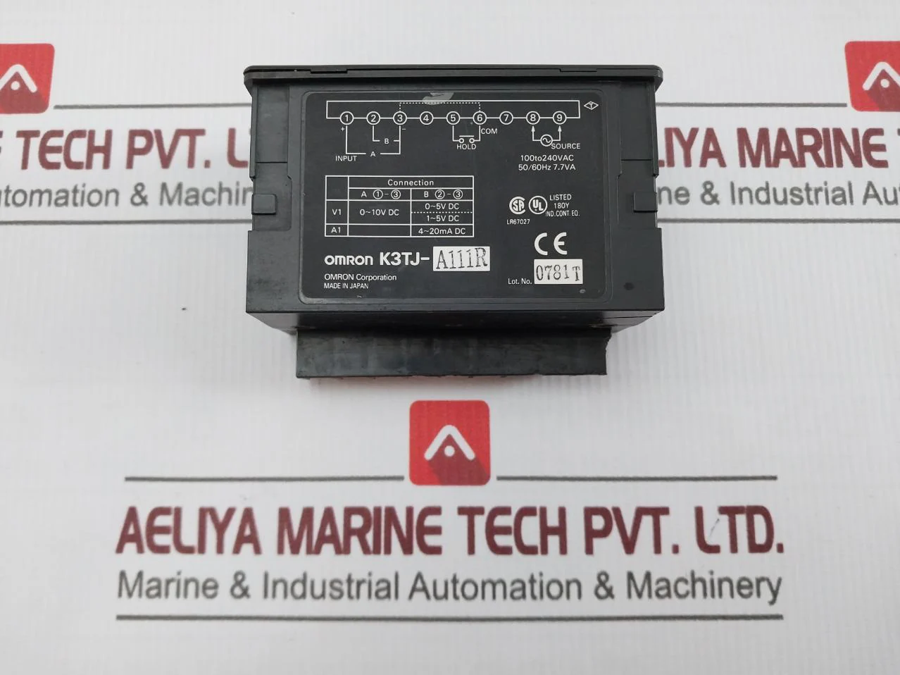 Omron K3Tj-a111R Meter Panel Mount 100-240 Vac 50/60Hz 7.7Va 4-20Ma - Image 4