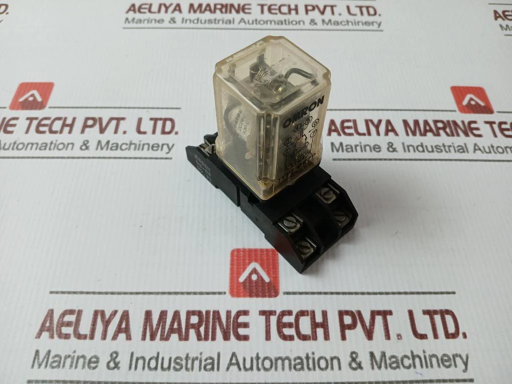 Omron Mk2P Relay With Socket Base 24Vdc 430 Ohm - Image 4