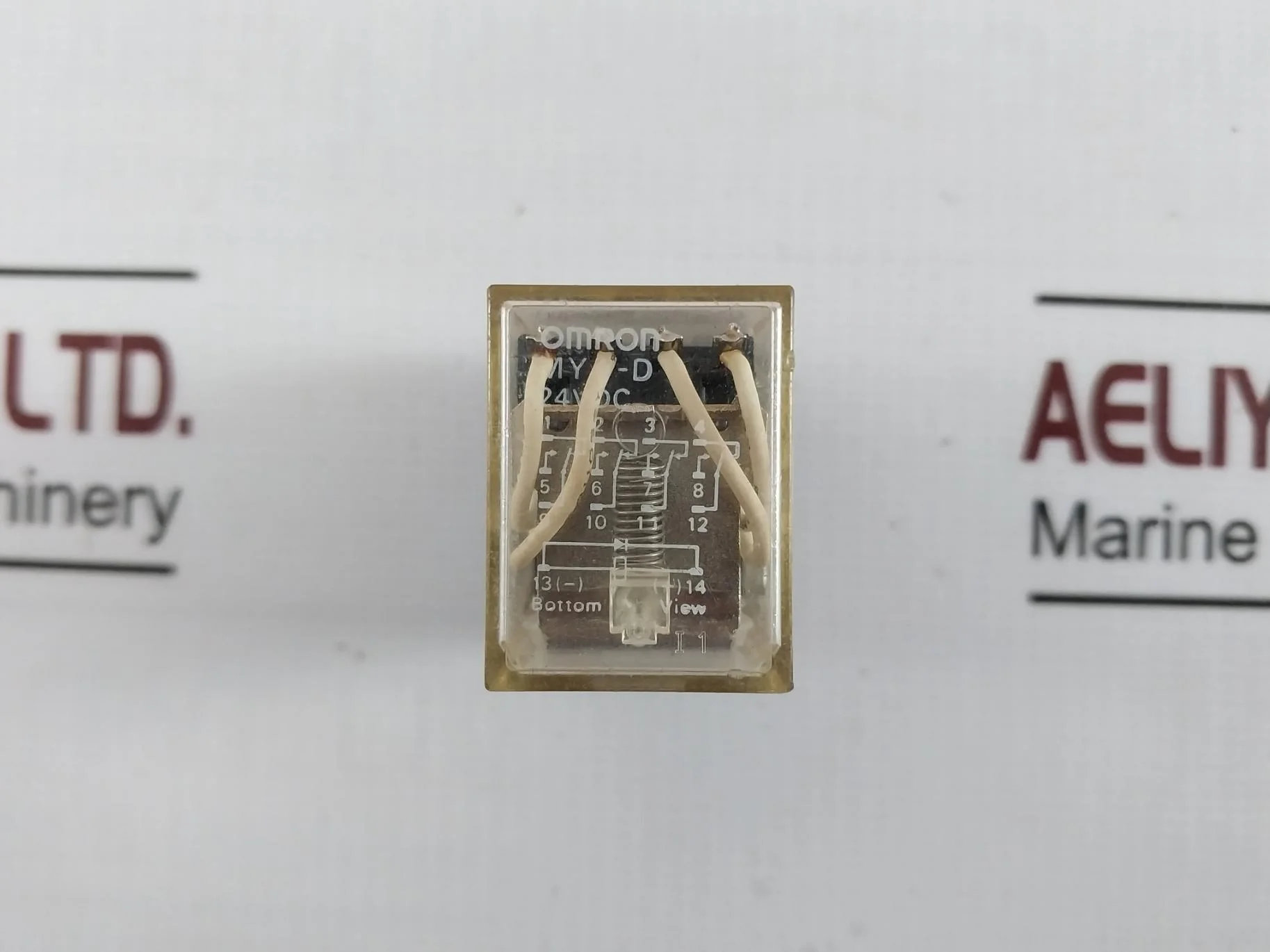 Omron My4-d Miniature Power Relay W/ Socket Pyf14A-e 5A 28V-dc1 Iec255 24Vdc - Image 8