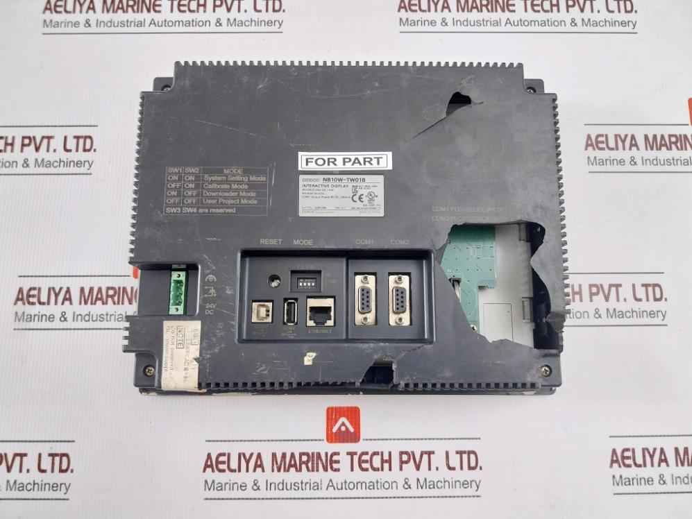 Omron Nb10W-tw01B Interactive Display Touch Panel 24V Dc 14W (Not Working) - Image 5