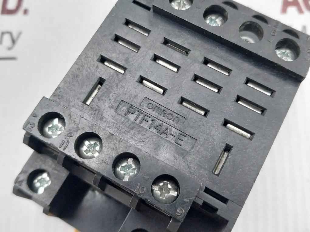 Omron Ptf14A-e Relay Socket Base Max 10A 240V - Image 6