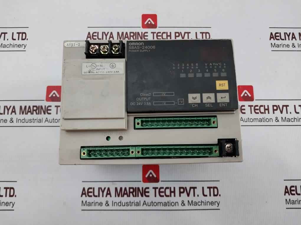 Omron S8As-24006N Smart Power Supply Ac100-240V 50/60Hz 3.8A (Not Working) - Image 2