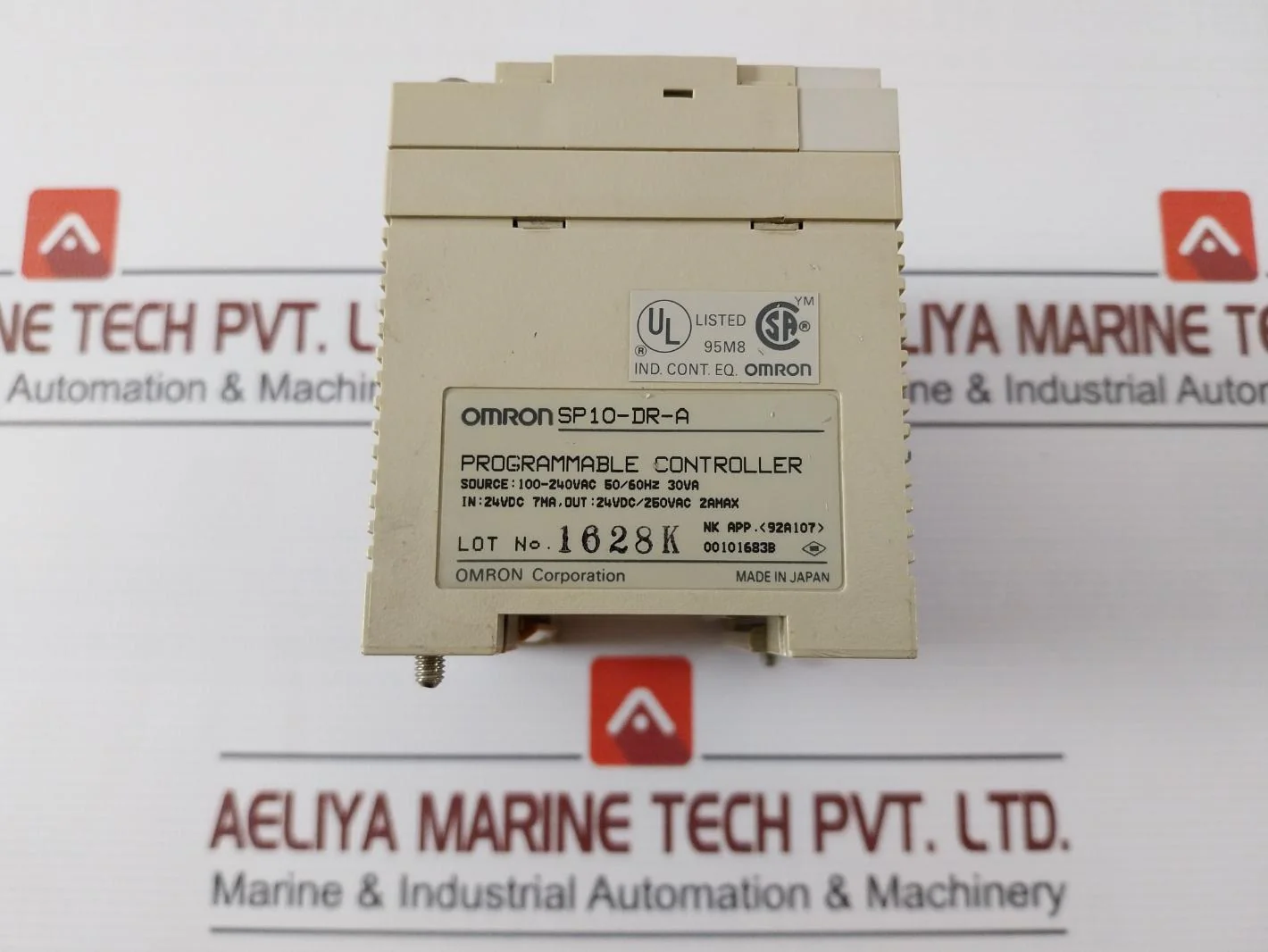 Omron Sp10-dr-a Programmable Controller 100-240Vac 50/60Hz 30Va 24Vdc/250Vac 7Ma - Image 5