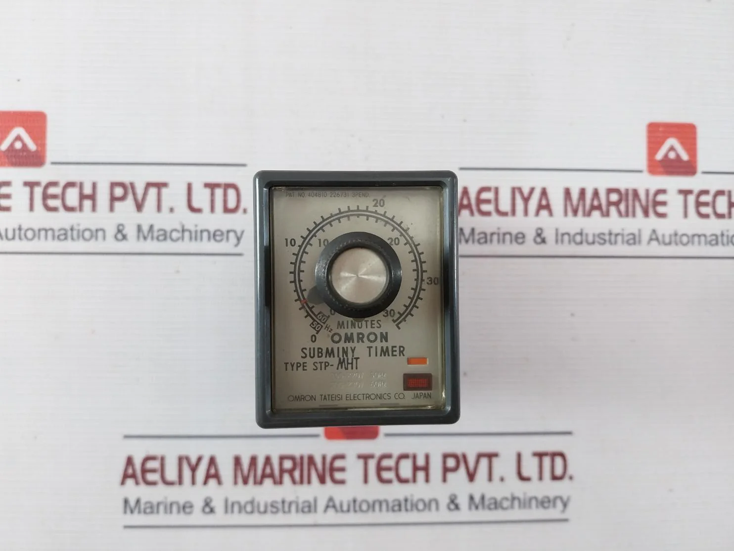 Omron Stp-mht Motor Driven Subminy Timer 0-30/36Min 250Vac 50/60Hz 482G 0.5Sec - Image 2
