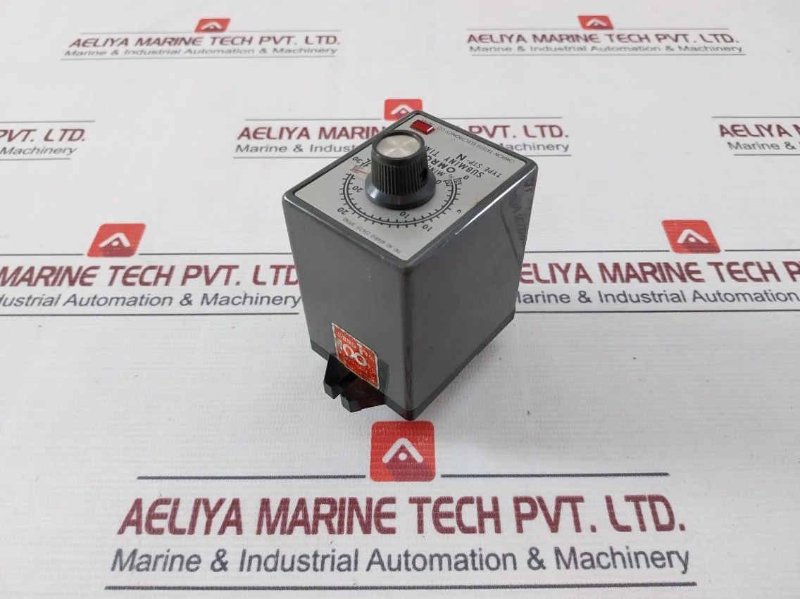 Omron Stp-n Subminy Motor-driven Timer Module 0-36 Minutes 220Vac 50/60Hz 6Va - Image 4