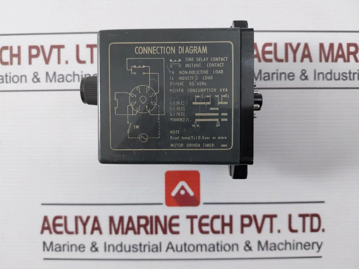 Omron Stp-n Subminy Motor-driven Timer Module 220V Ac 50/60Hz 6Va - Image 6