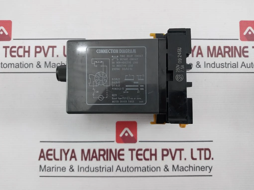 Omron Stp-nm Subminy Time Delay Relay With Base 250V 7.5A - Image 7