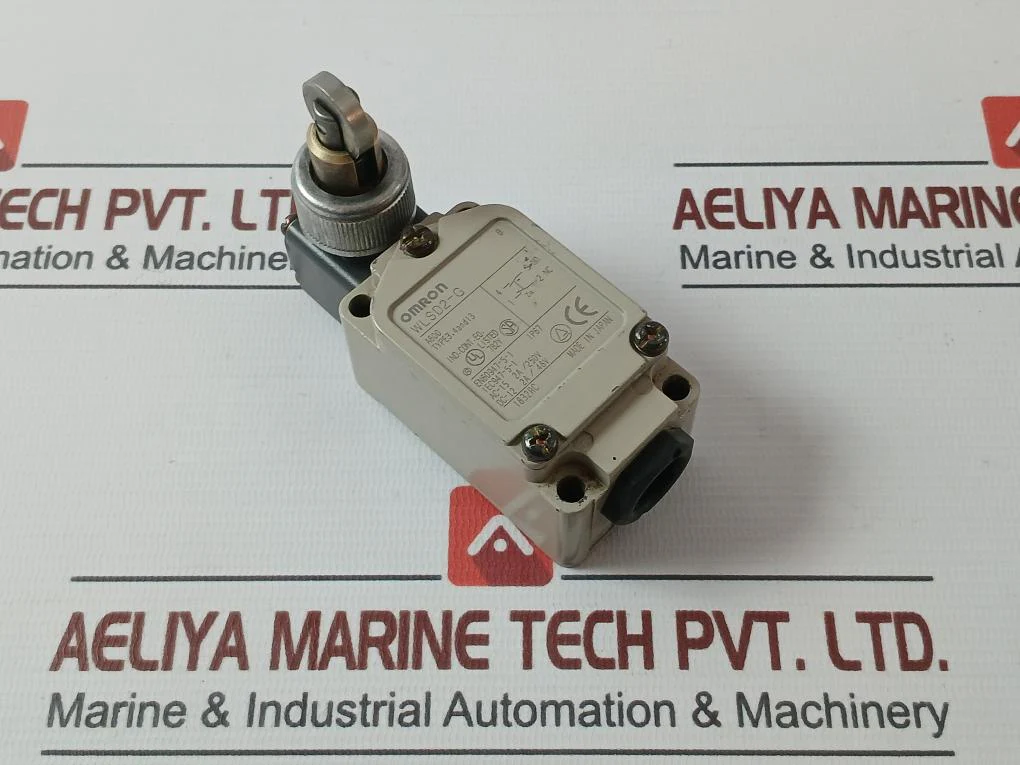 Omron Wlsd2-g General Purpose Vertical Limit Switch Ac-15 2A/250V - Image 2