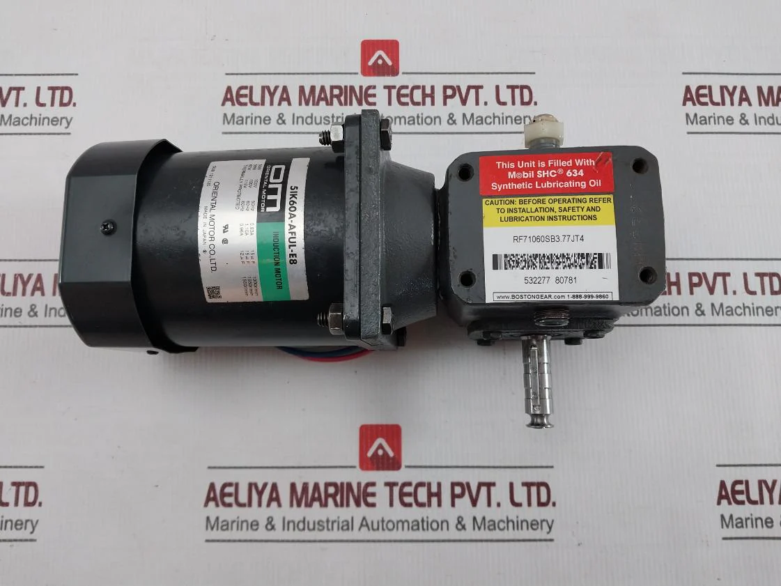 Oriental Motor 5Ik60A-aful-e8 Induction Motor W/ Gear Speed Reducer 700 Ser. - Image 2