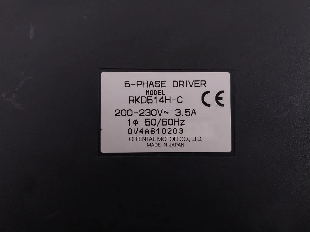 Oriental Motor Rkd514H-c 5-phase Driver 200-230V 3.5A 50/60Hz - Image 6