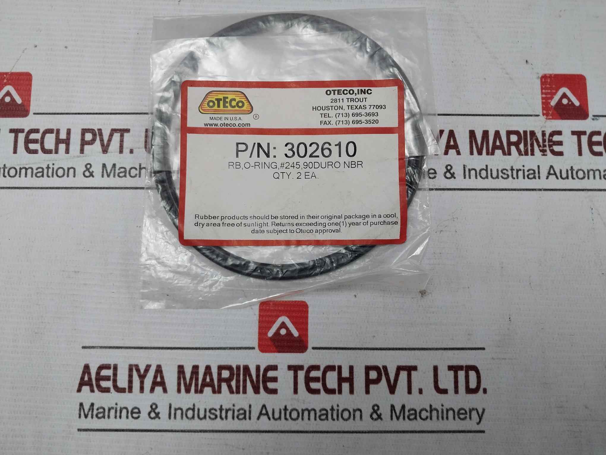 Oteco 302610 O-ring Kit 30151396 245,90Duro Nbr - Image 7