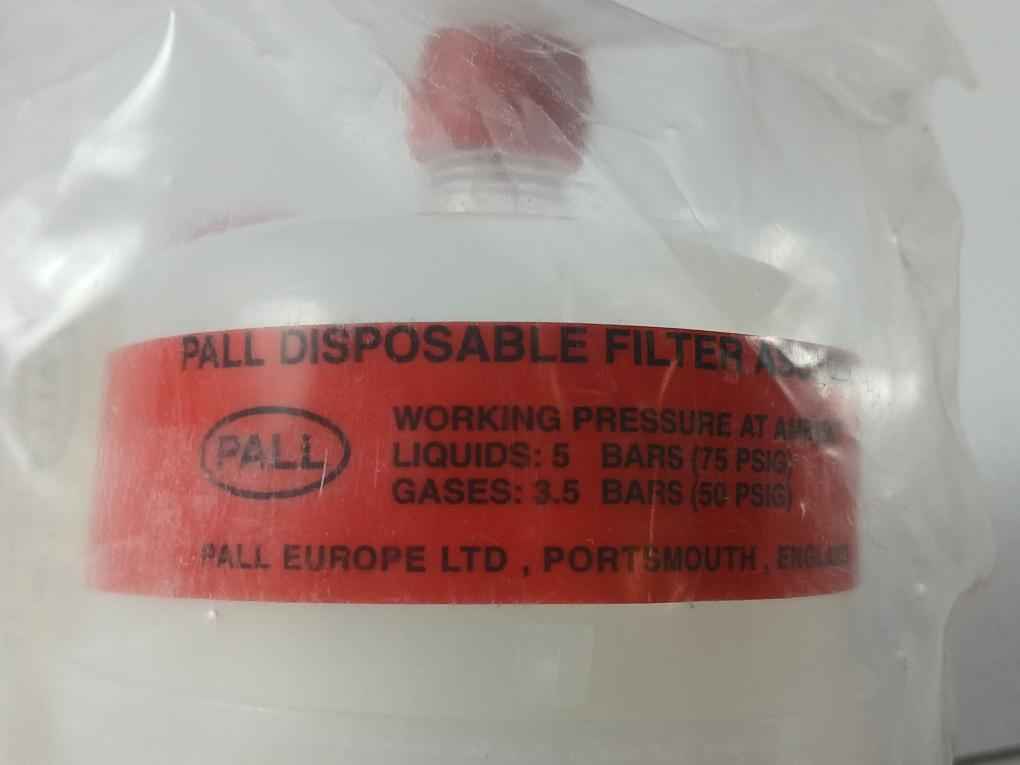 Pall Dfa4201 J/00 Hdc Ii Capsule Filter Ih0489003 5 Bars ( 75 Psig) - Image 10