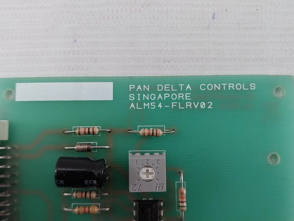 Pan Delta Controls Alm54-flrv02 Printed Circuit Board - Image 6