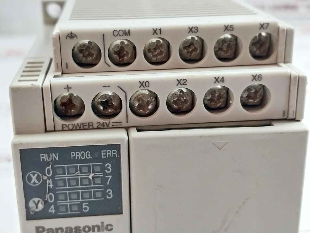 Panasonic Afpx-c14Td Programmable Logic Controller 24V 0.55A Ver 2.4 - Image 6