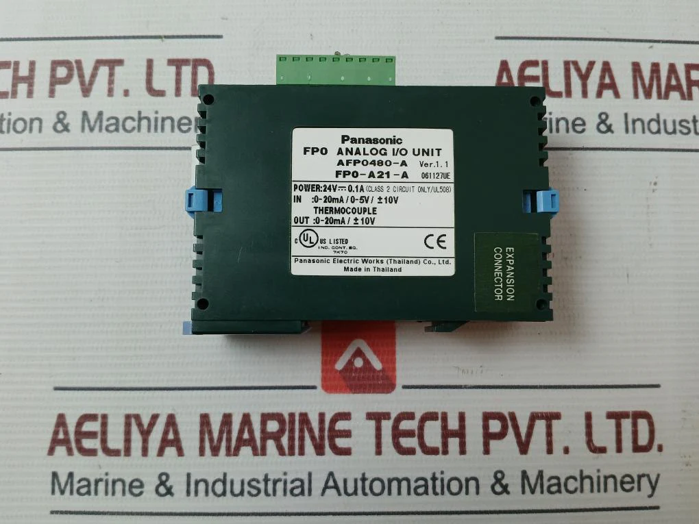 Panasonic Fp0-a21-a Analog I/O Unit Afp0480-a - Image 4