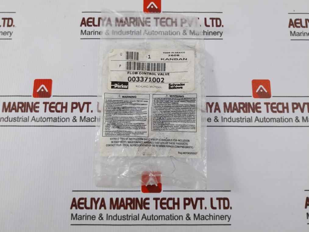 Parker 003371002 Flow Control Valve 250 Psig Max - Image 12