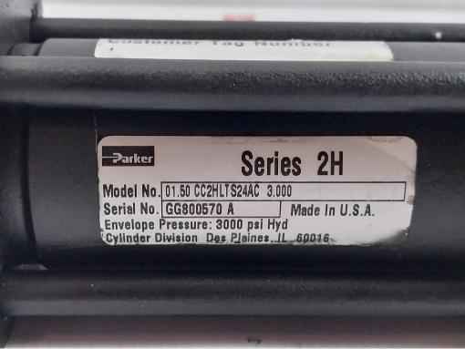 Parker 01.50 Cc2Hlts24Ac 3.000 2H Hydraulic Cylinder 3000 Psi 10046488 - Image 7