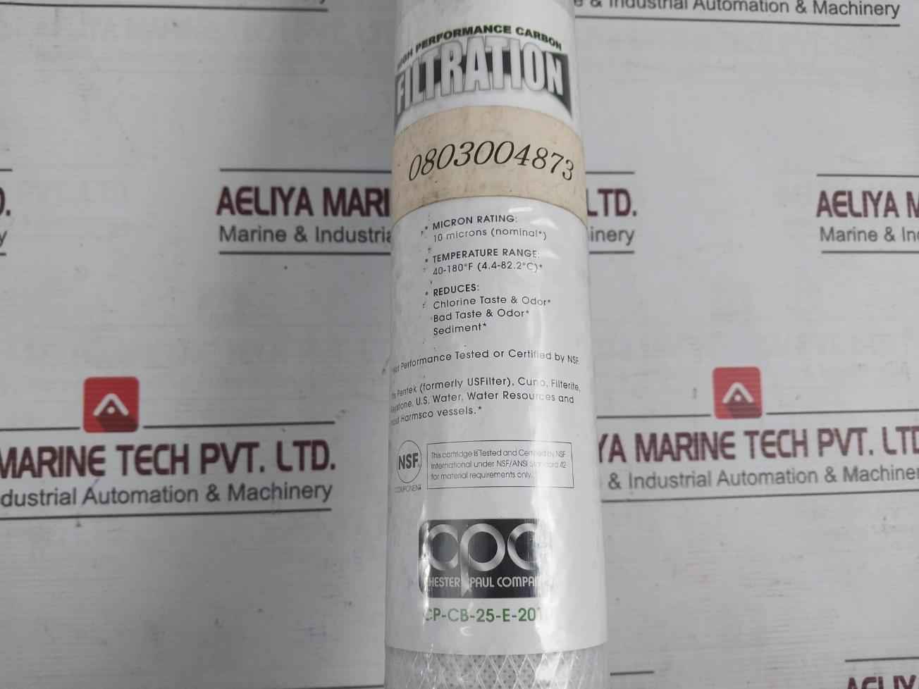 Parker 0803004873 Charcoal Filter Element 10 Microns 40-180F 33M3/Hr/S1 Hro - Image 8