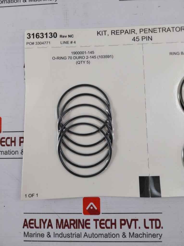 Parker 3163130 Repair Penetrator Kit 45 Pin O-ring Nitrile 70A - Image 5