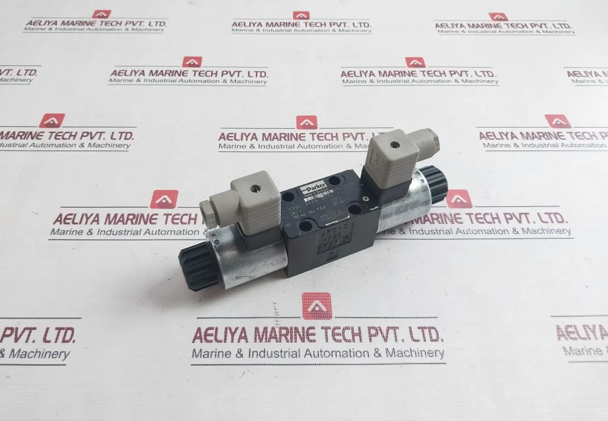 Parker 4D01 3208 0302 C1G0Q Hydraulic Directional Control Valve 24Vdc 100%Ed 14A - Image 3