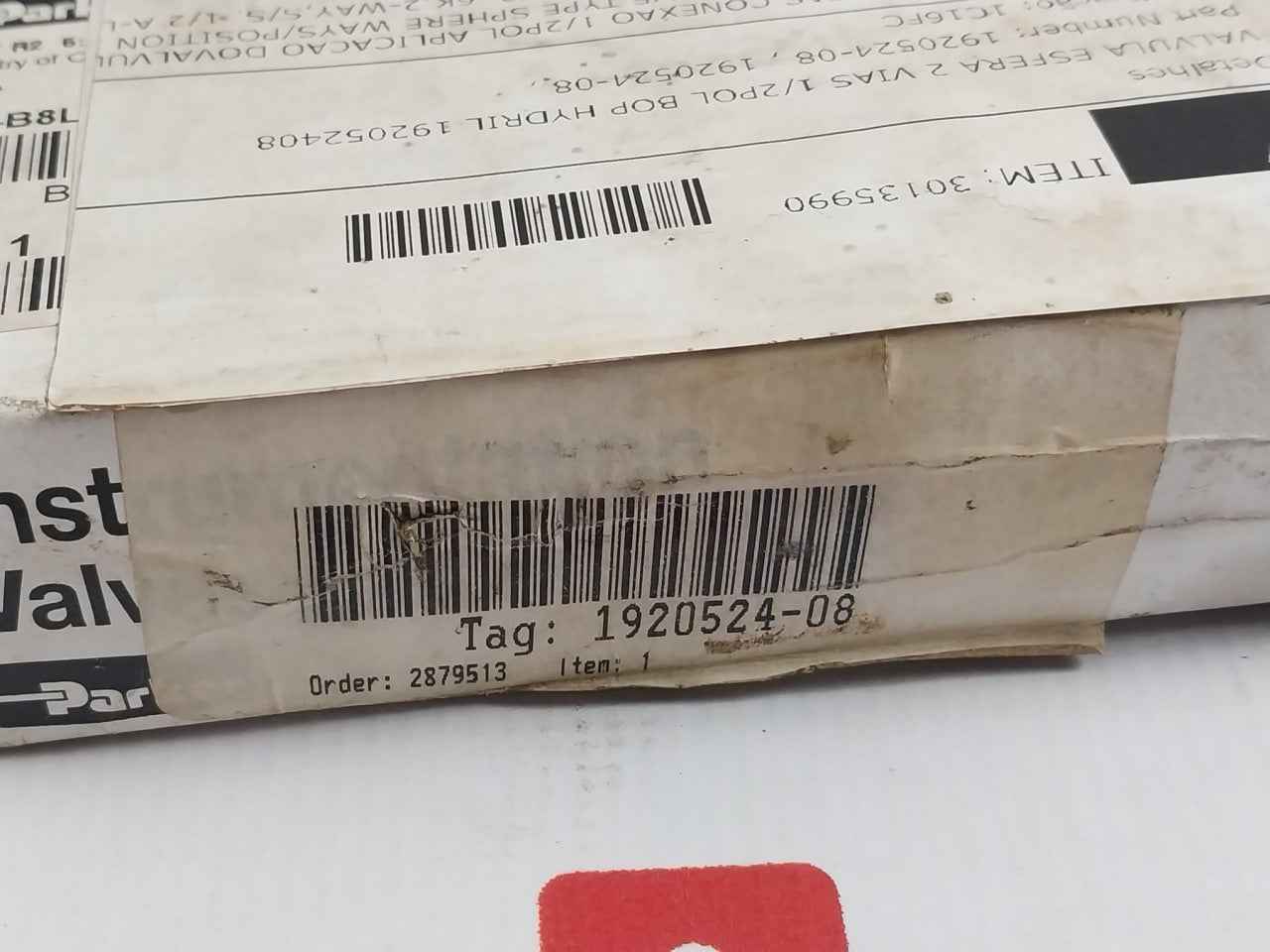 Parker 8A-b8Lj2-ssp-h-3478 2-way Manual Ball Valve B Series 1/2 In. Rev.A1 - Image 11