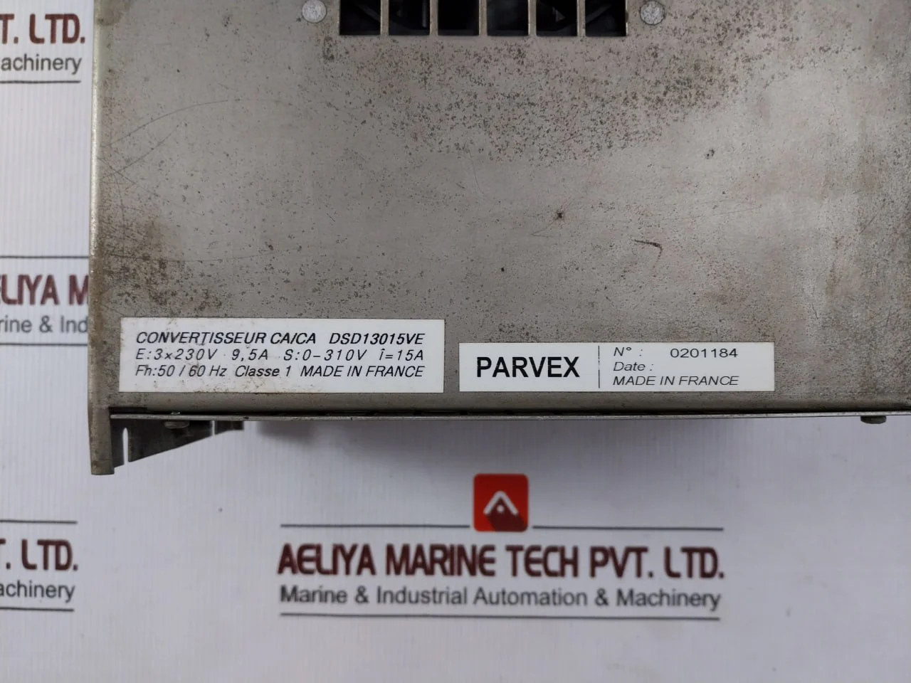 Parker Dsd13015Ve Digivex Dsd Digital Servo Amplifier 0-310V 15A 50/60Hz - Image 9