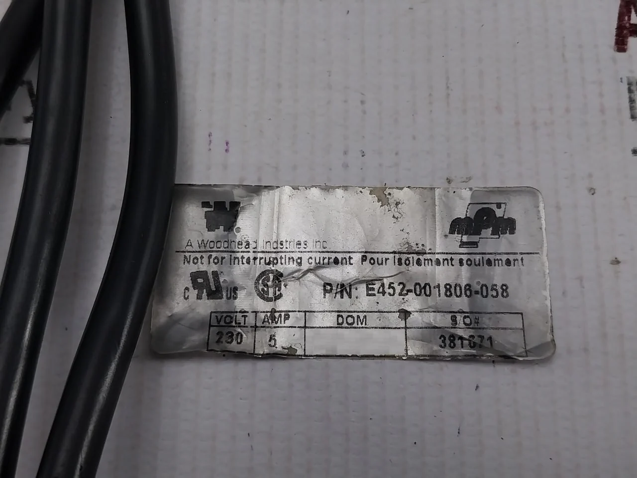 Parker E452-001806-058 Solenoid Valve 230V 8W - Image 6