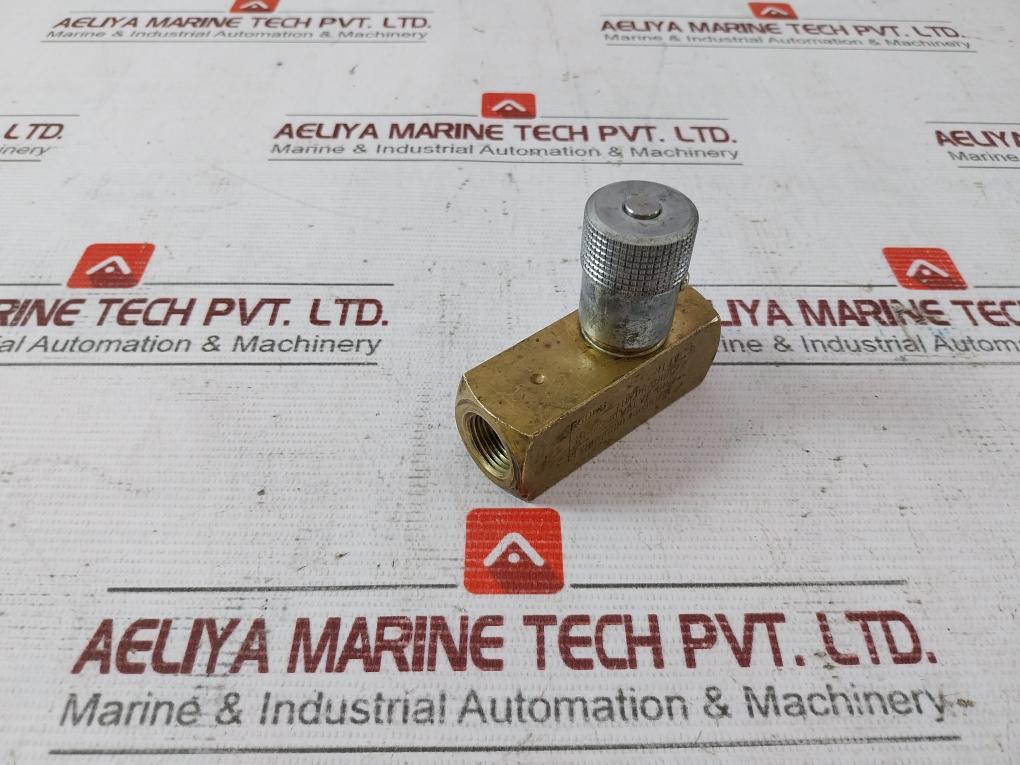 Parker F600B In-line Flow Control Valve 2000 Psi 138 Bar - Image 3