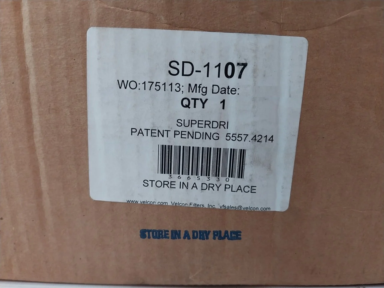 Parker-velcon Sd-1107 Superdri Cartridge 3665330 - Image 23