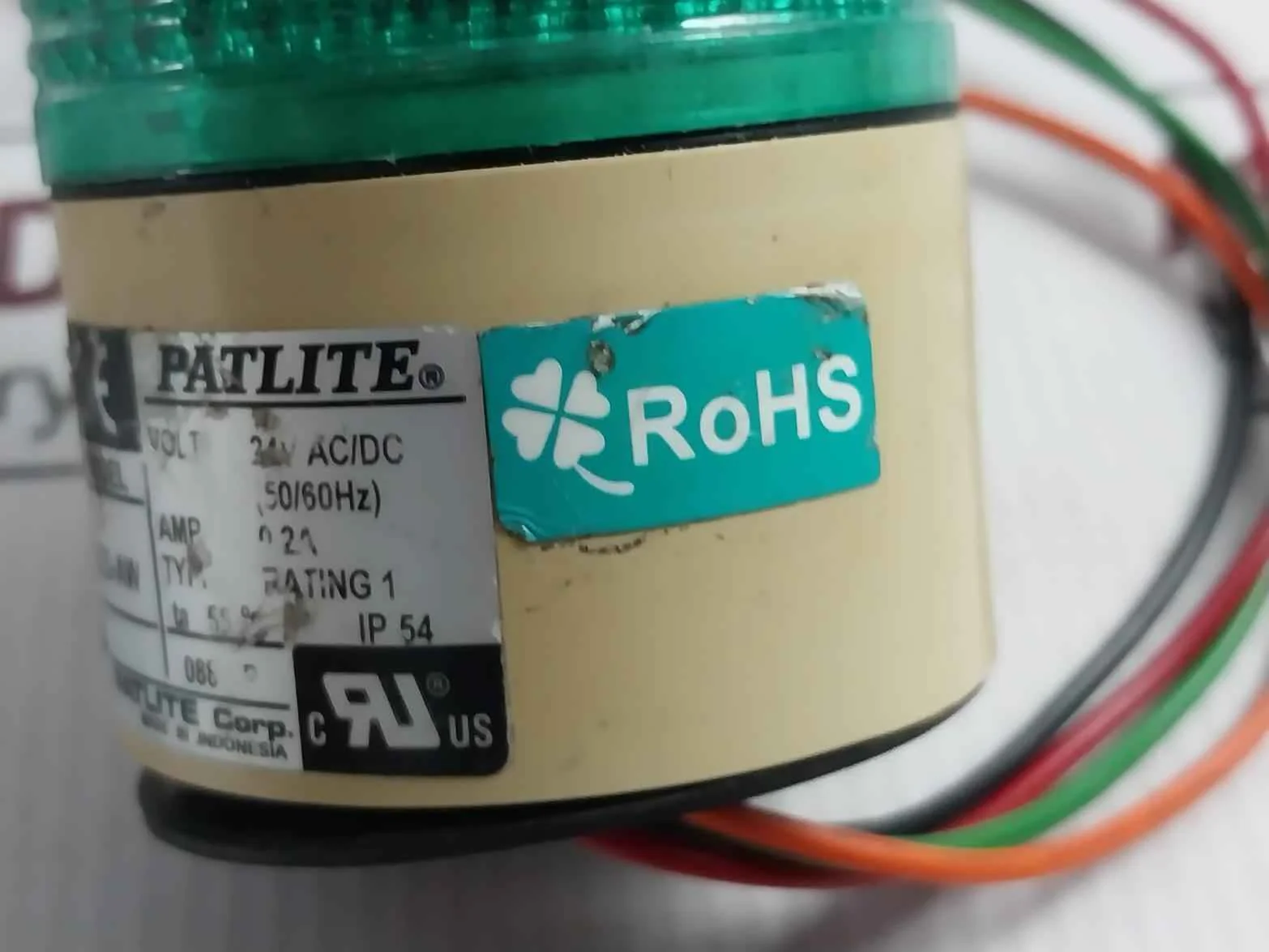 Patlite Les-aw Stack Light Tower 55˚C 24V Ac/Dc 0.2A - Image 7