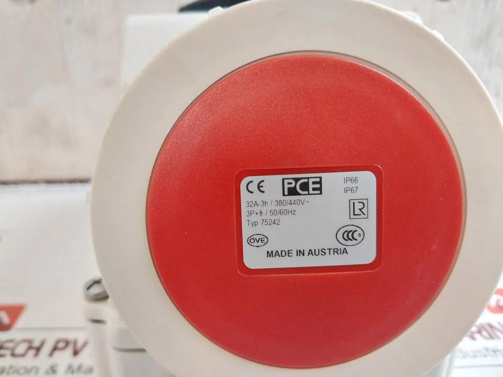 Pce 75242-3 Switch Interlocked Socket Awd 32A 4P 3H Ip66/ Ip67 - Image 7
