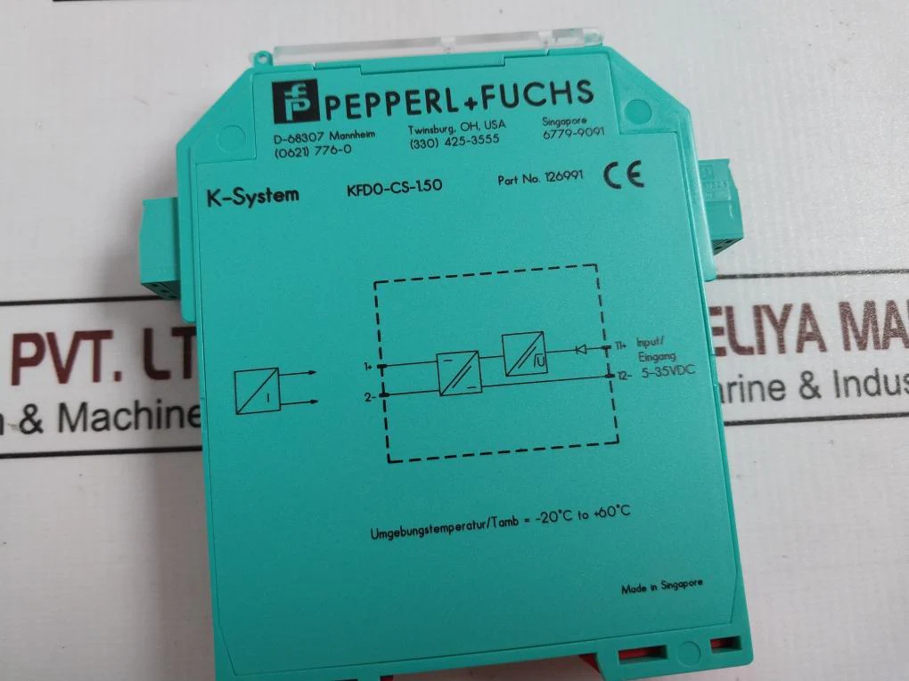Pepperl+Fuchs Kfd0-cs-1.50 Isolation Amplifier 5-35Vdc 126991 - Image 7