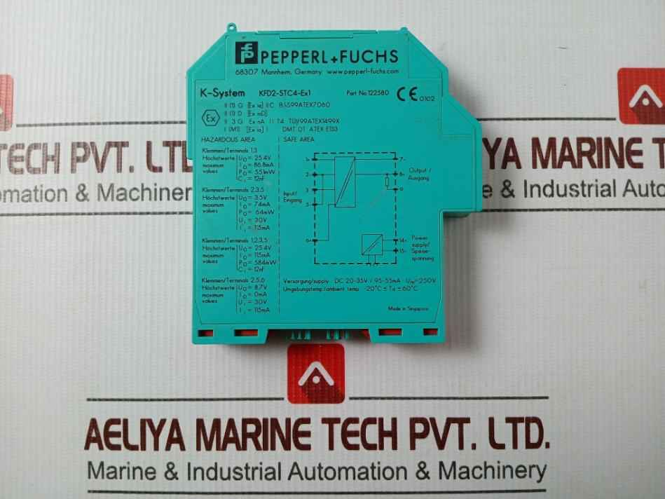 Pepperl+Fuchs Kfd2-stc4-ex1 Transmitter Power Supply 122580 - Image 3