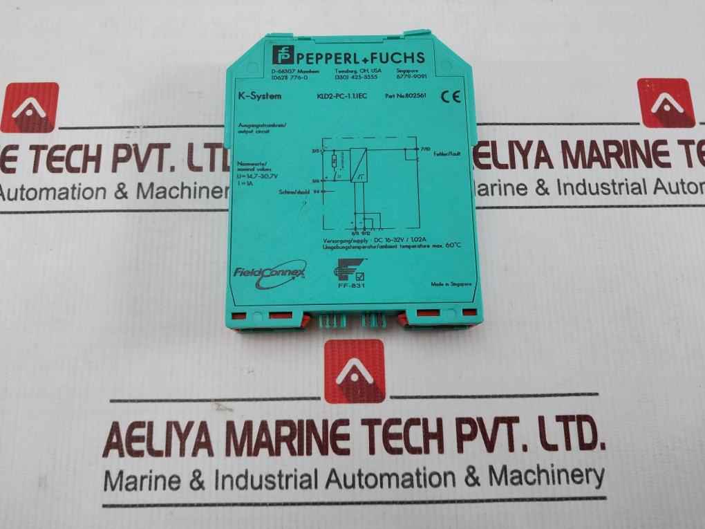 Pepperl+fuchs Kld2-pc-1.1.iec Fieldbus Power Conditioner Unit Dc 16-32v/1,02a - Image 6