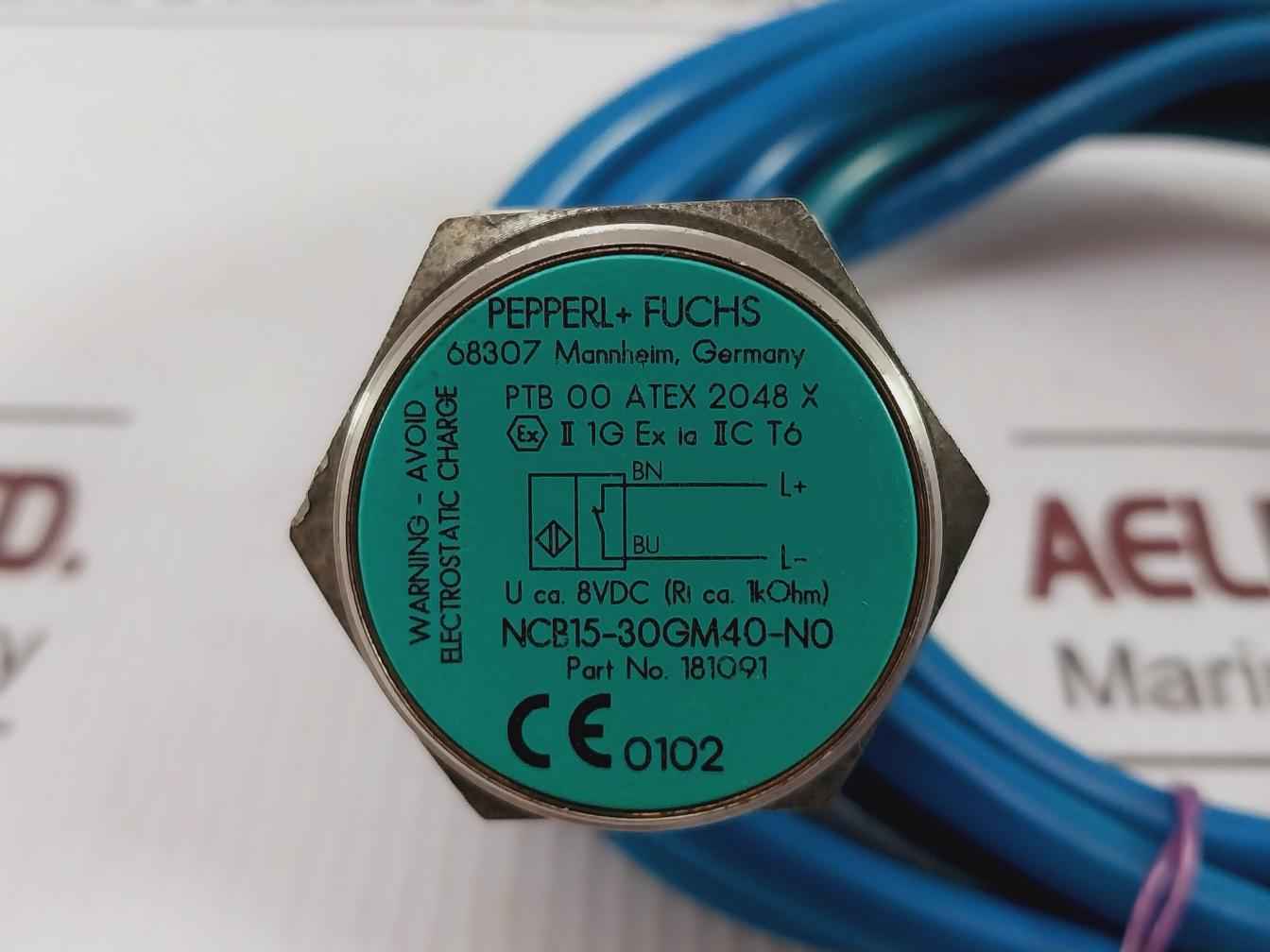Pepperl+Fuchs Ncb15-30Gm40-n0 Inductive Sensor 2 Meter 181091 - Image 11