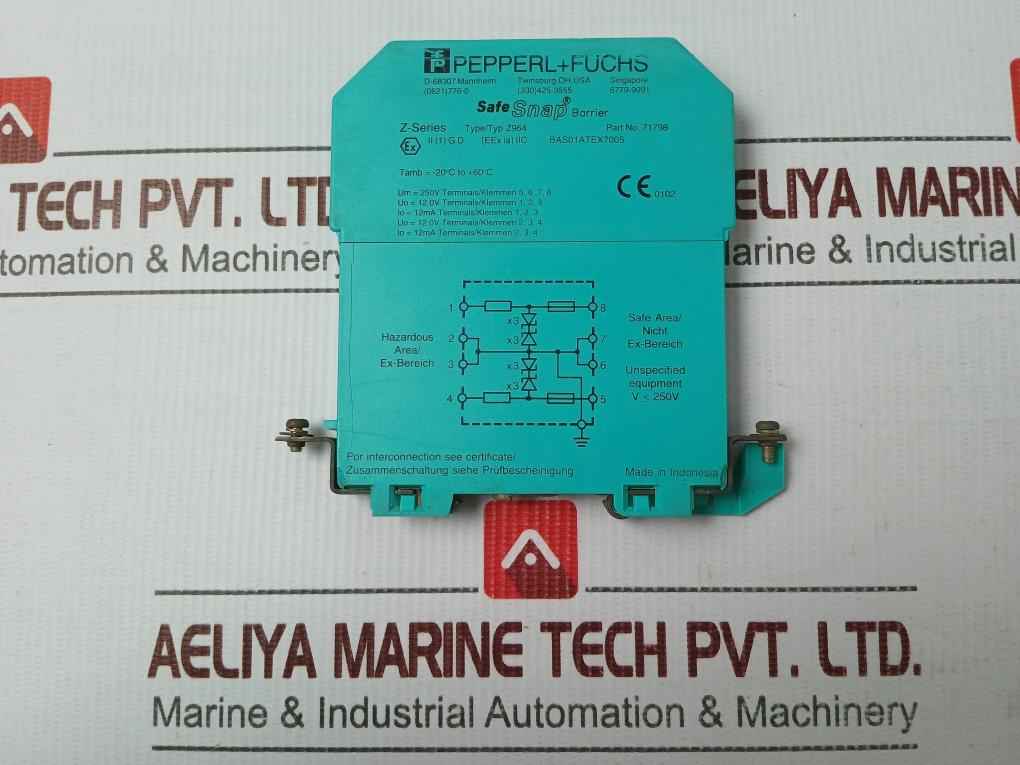 Pepperl+fuchs Z964 Safe Snap Barrier Z-series - Image 5