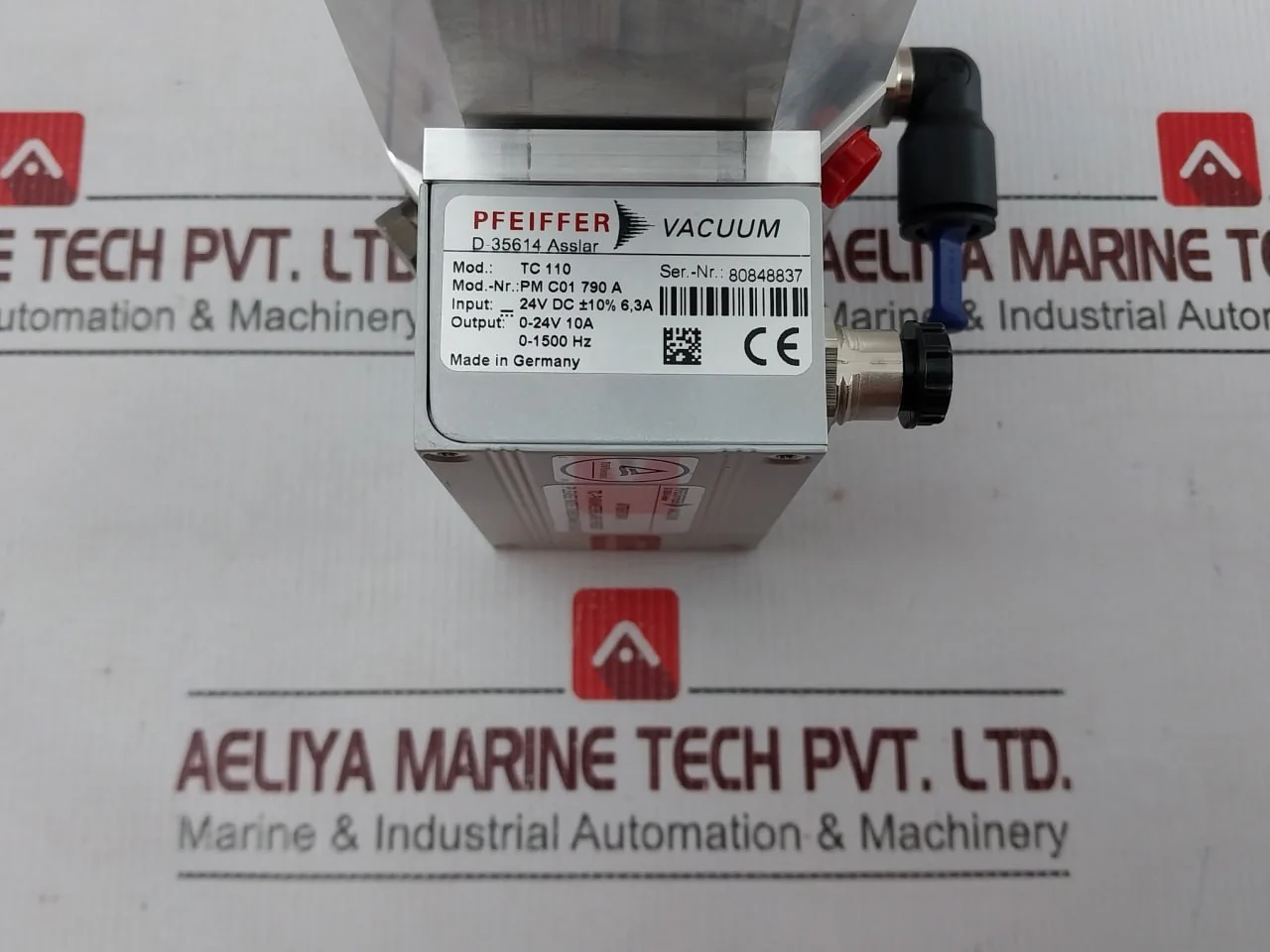Pfeiffer Vacuum Split Flow 0-1500Hz Output 0-24V 10A - Image 5