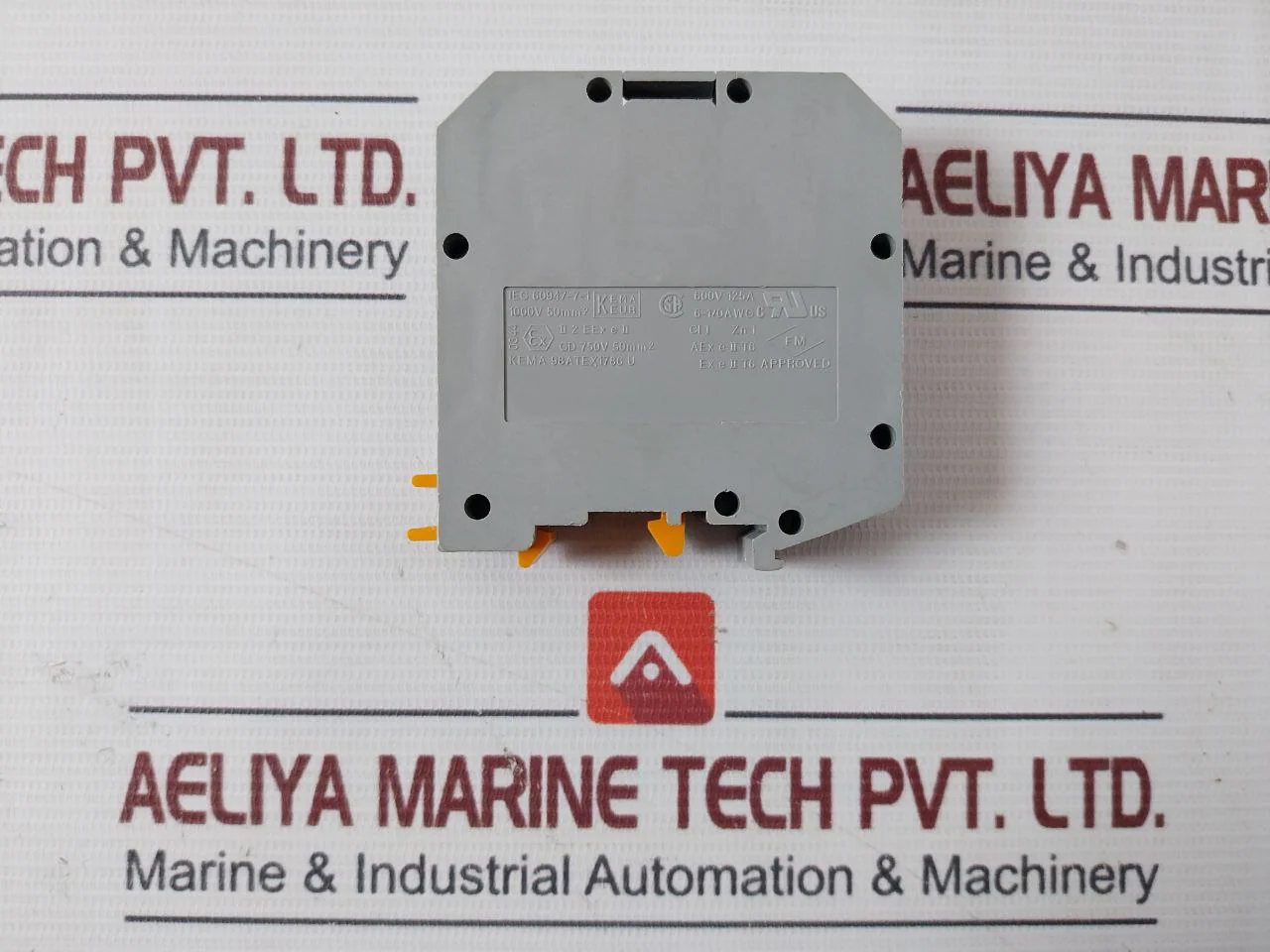 Phoenix Contact 600V 125A High-current Terminal Block 1000V 50 Mm2 - Image 8