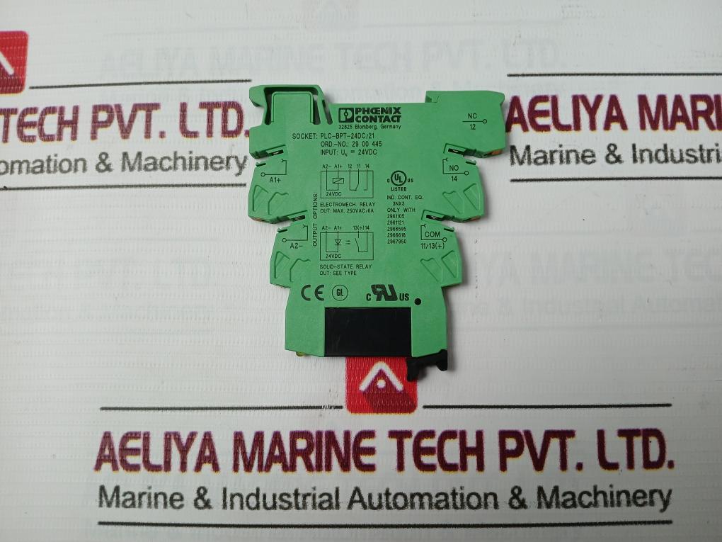 Phoenix Contact Plc-bpt-24Dc/21 Relay Base - Image 3