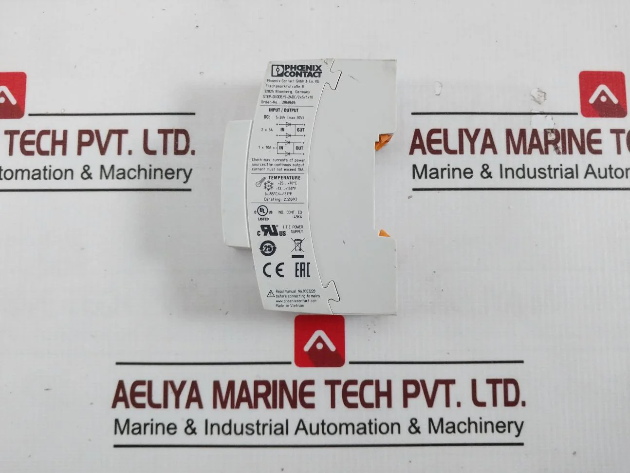 Phoenix Contact Step-diode/5-24Dc/2X5/1X10 Redundancy Module 2868606 - Image 7