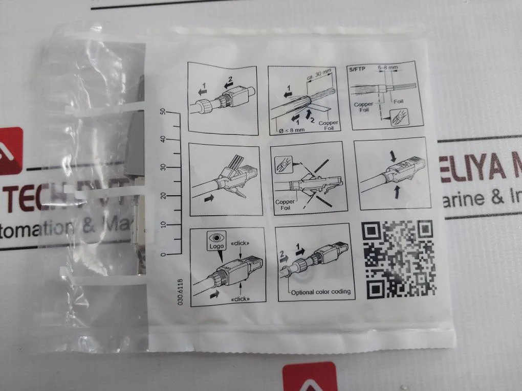 Phoenix Contact Vs-08-rj45-5-q/Ip20 Ethernet Connector 1656725 - Image 4