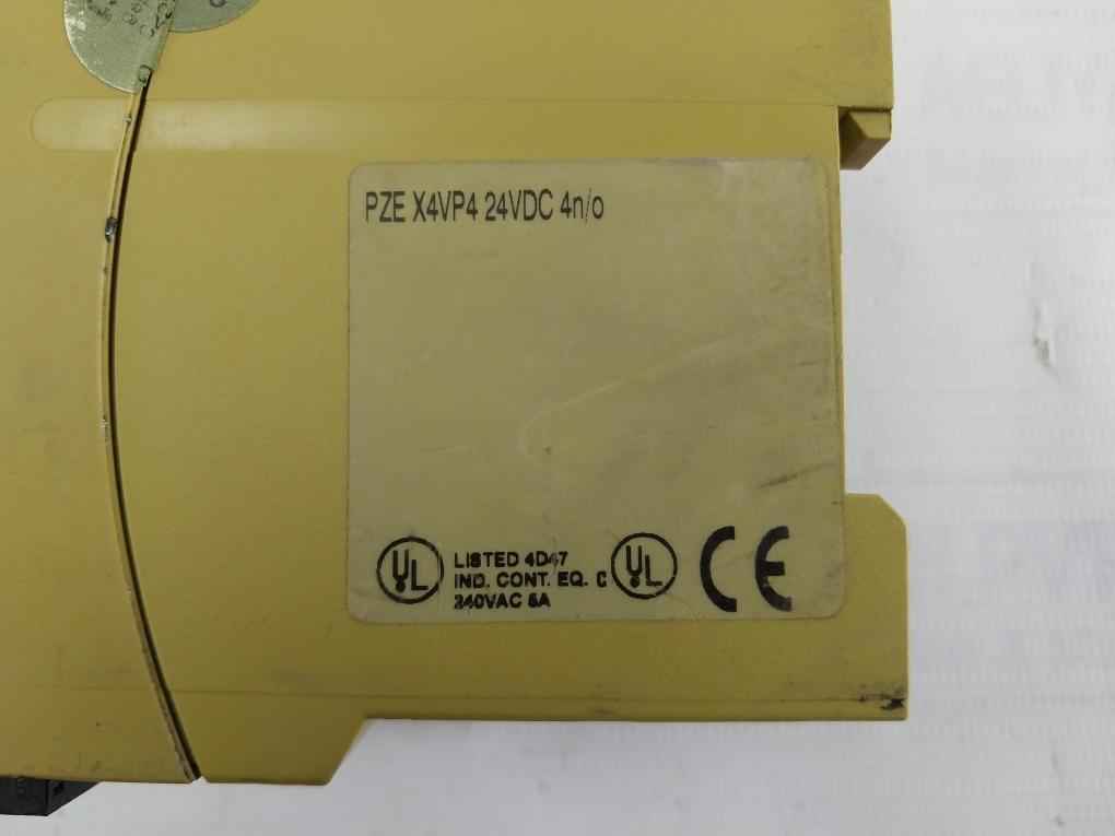 Pilz 777586 Safety Relay Module Pze X4Vp4 24Vdc 4N/O - Image 7