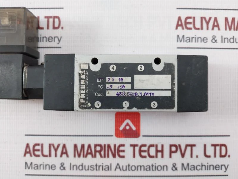 Pneumax Mb11 Pneumatic Solenoid Valve 488.52.0.1.M11 24Vdc 3.8W 10 Bar - Image 4
