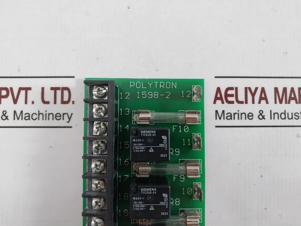 Polytron 1598-2 Pcb For Relay Module 1598C 94V-0 - Image 4