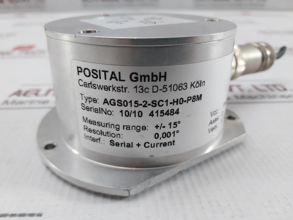 Posital Ags015-2-sc1-h0-p8M Inclinometer 10-30V - Image 7