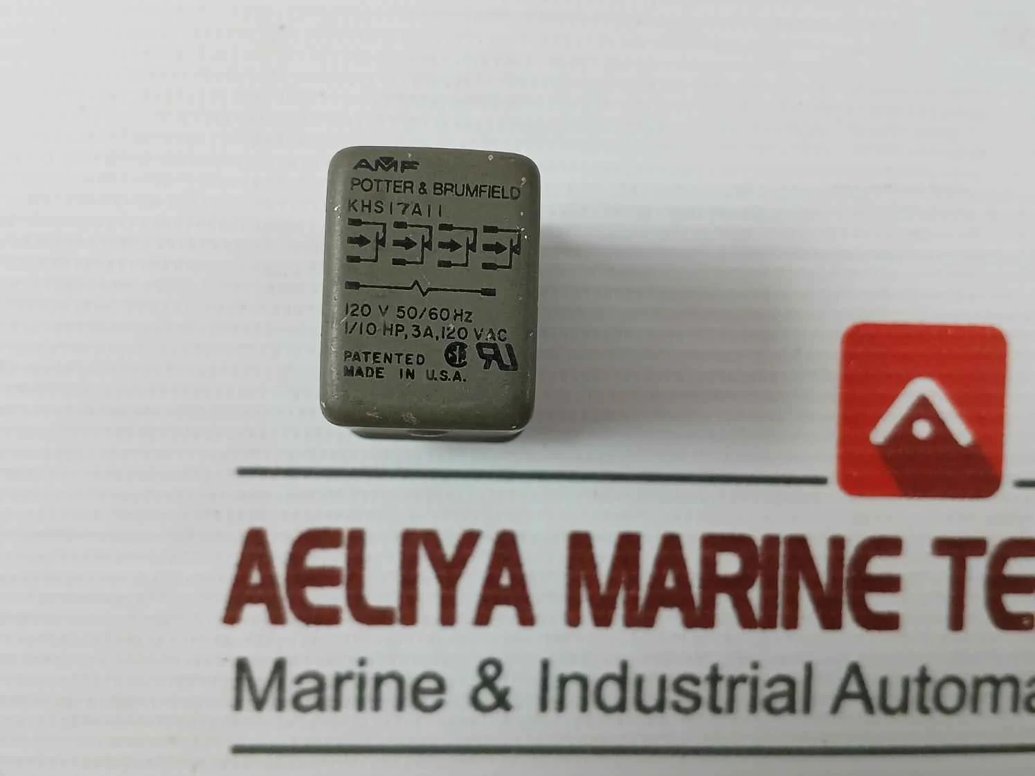 Potter & Brumfield Khs17A11 Power Relay 120V-50/60 Hz - Image 9